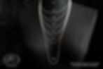 Thumbnail: Amala. Silver Egyptian Eye of Horus pendant and fixed chain. 925 Sterling Silver