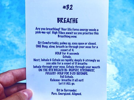 PAUSE: Are you breathing??