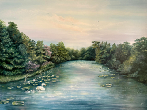 commissione, dipinto a olio su tela