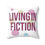 Thumbnail: Living In Fiction Pillow | Book Lover Throw Pillow | Accent Pillow | Home Decor
