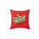 Thumbnail: Shades Book Club Readers Wanted Red Throw Pillow | Home Decor