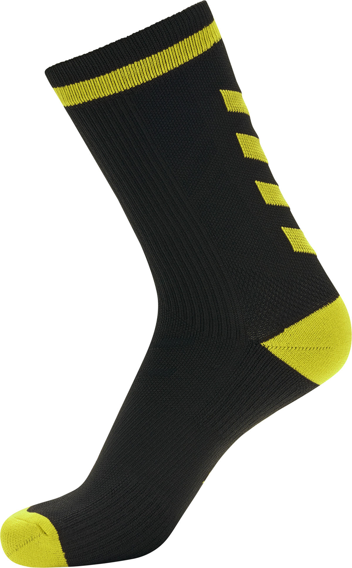 Chaussettes Elite Noir/Jaune chez Team H Sports