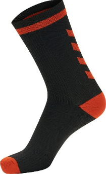 Chausettes Elite Noir/Rouge High