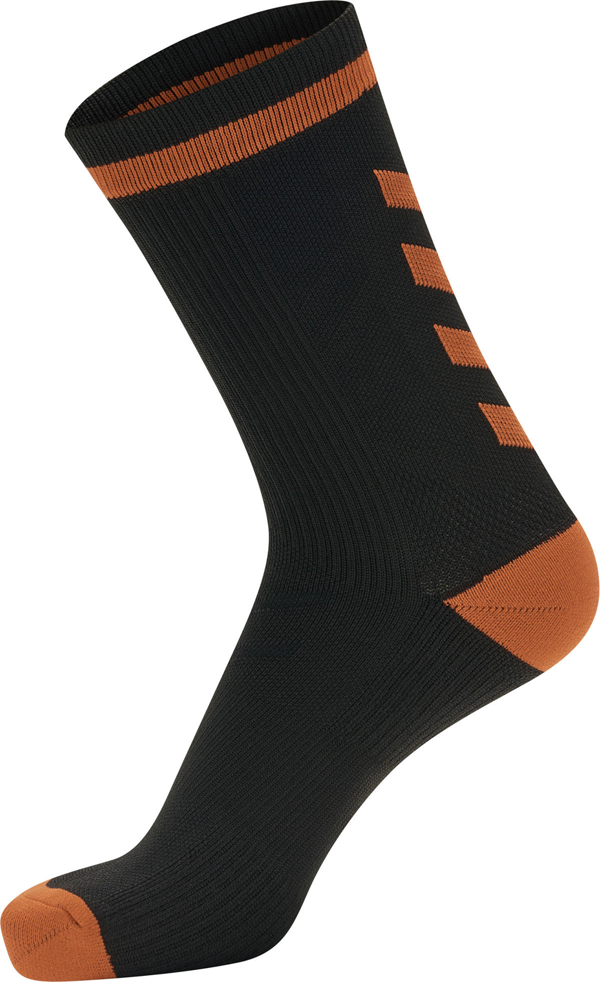 Chaussettes Elite Noir/Orange chez Team H Sports