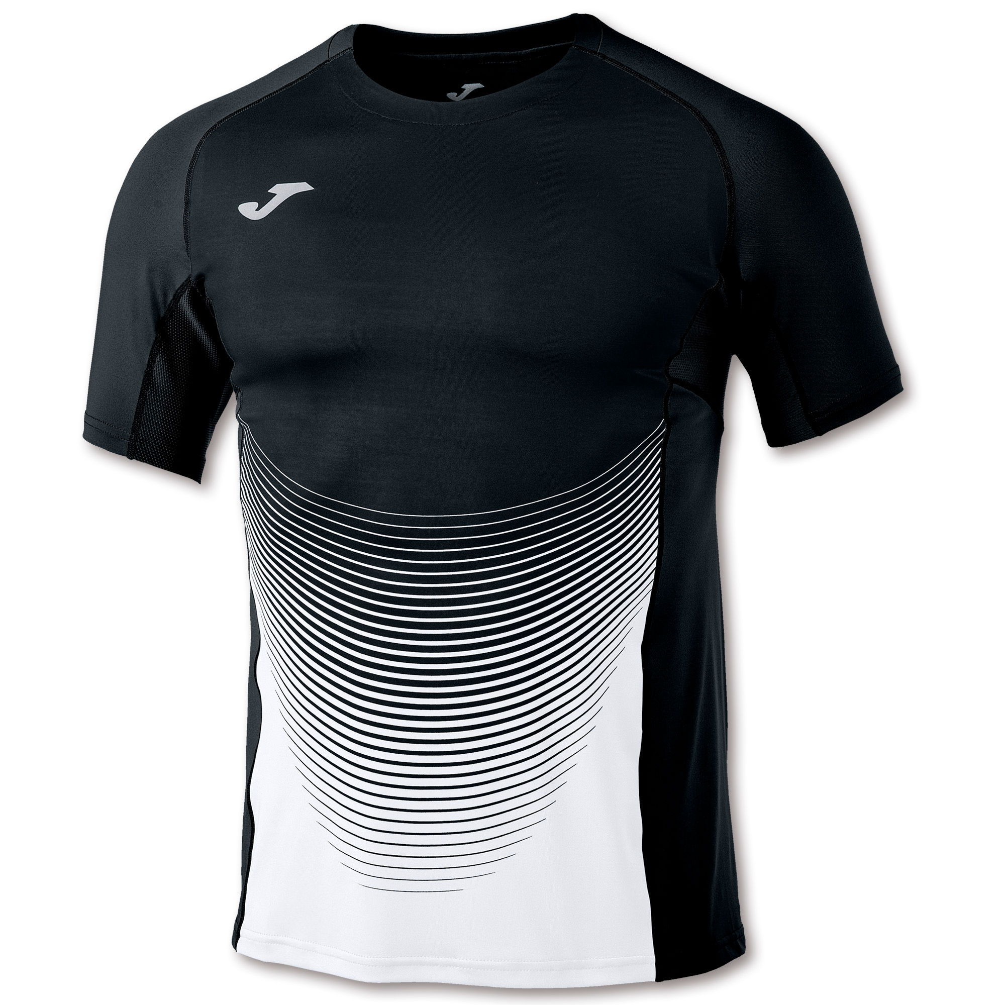 Tee shirt Elite VI Noir blanc Joma