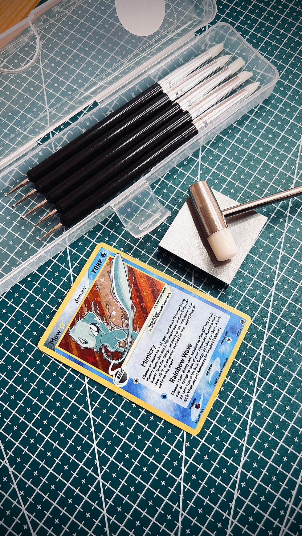 Kit de rénovation des enfoncements de cartes à collectionner