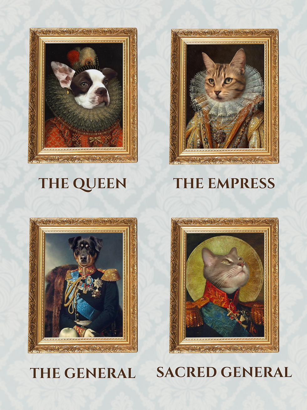 Thumbnail: Custom Royal Pet Portrait