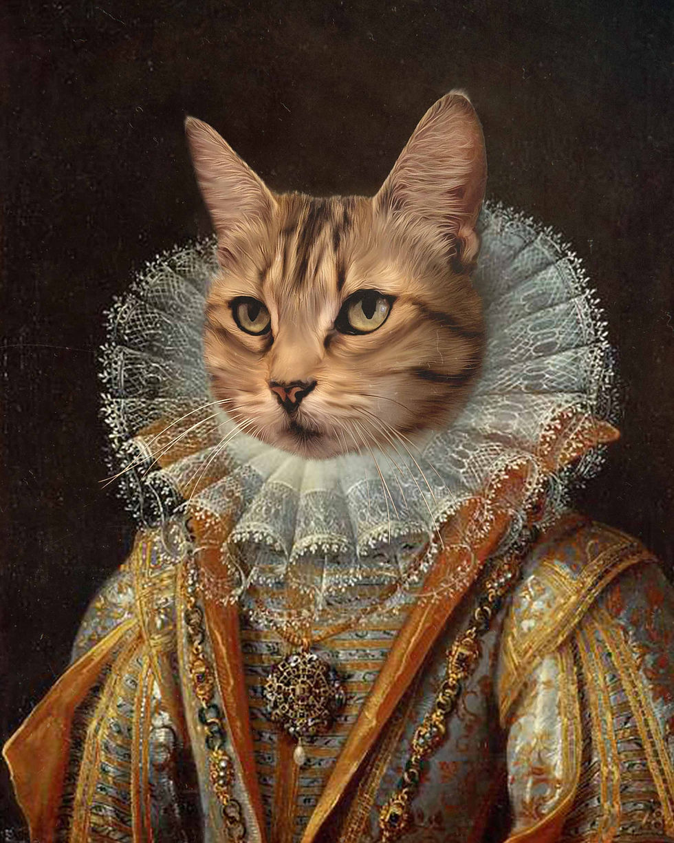 Thumbnail: Custom Royal Pet Portrait