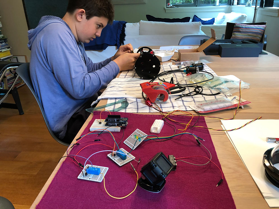 assembling the blue eye