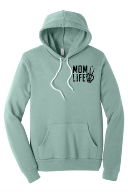 Mom life front Dusty Blue