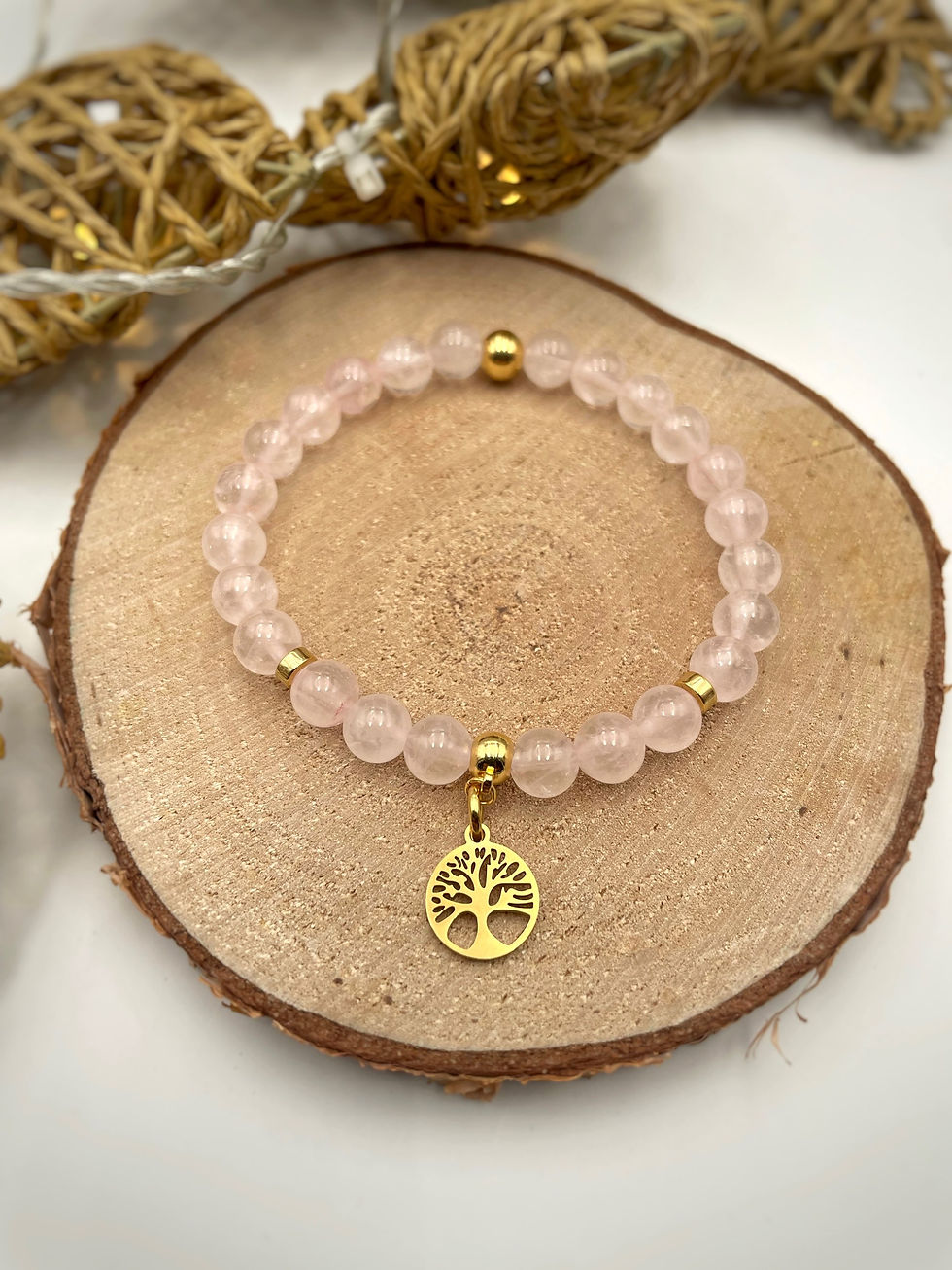 Bracelet - Quartz Rose