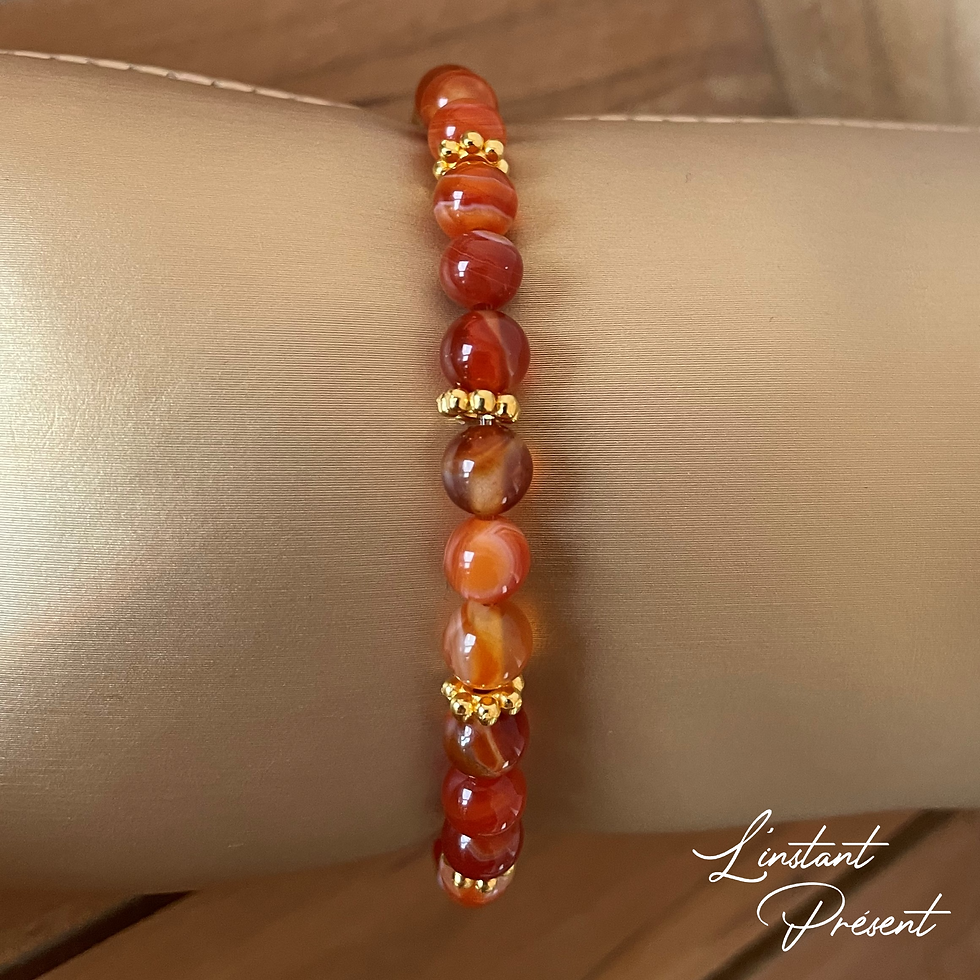 Miniature : Bracelet - Cornaline