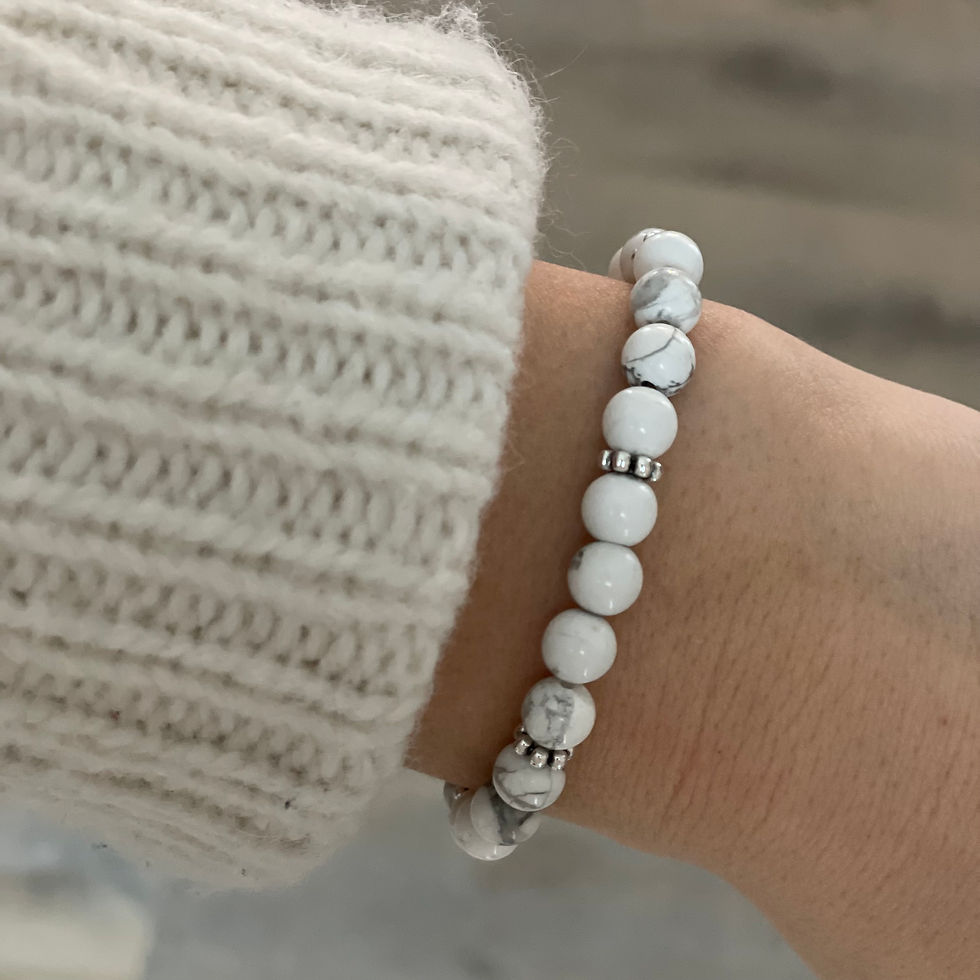 Miniature : Bracelet - Howlite
