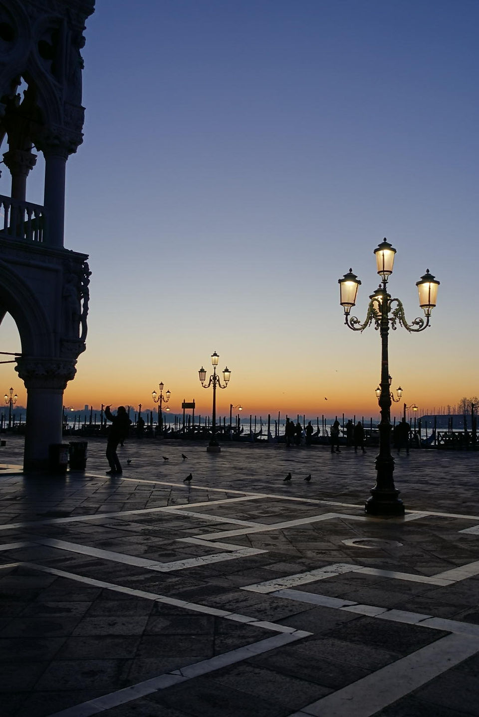 lever de soleil Piazza San Marco
