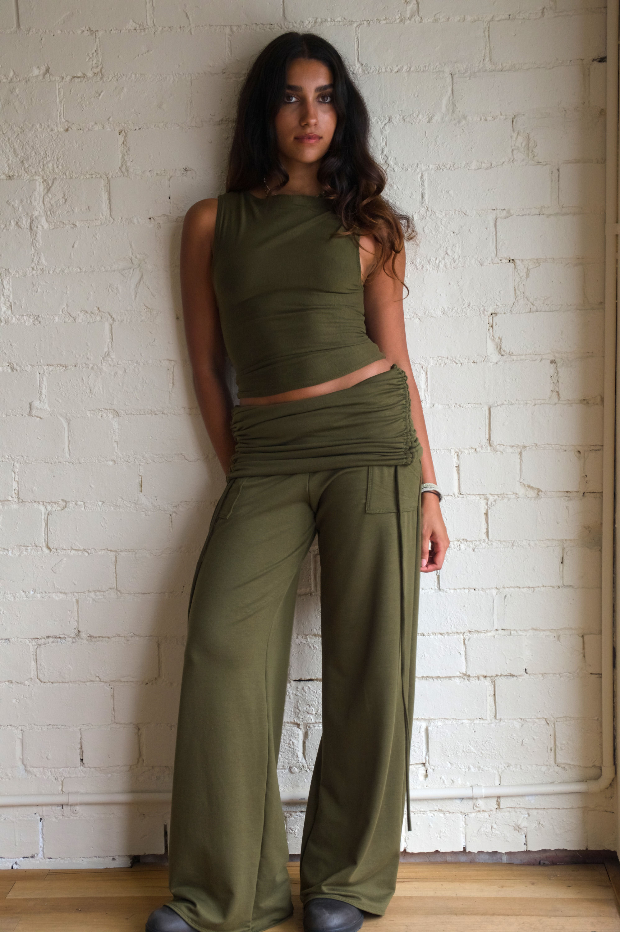 Multifunction Pants/Jumpsuit -Forest