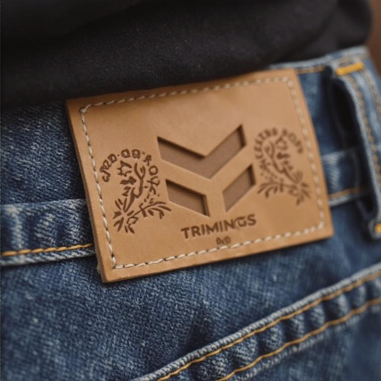 Leather Label MTI