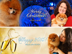 Cartão de Natal e Ano Novo!