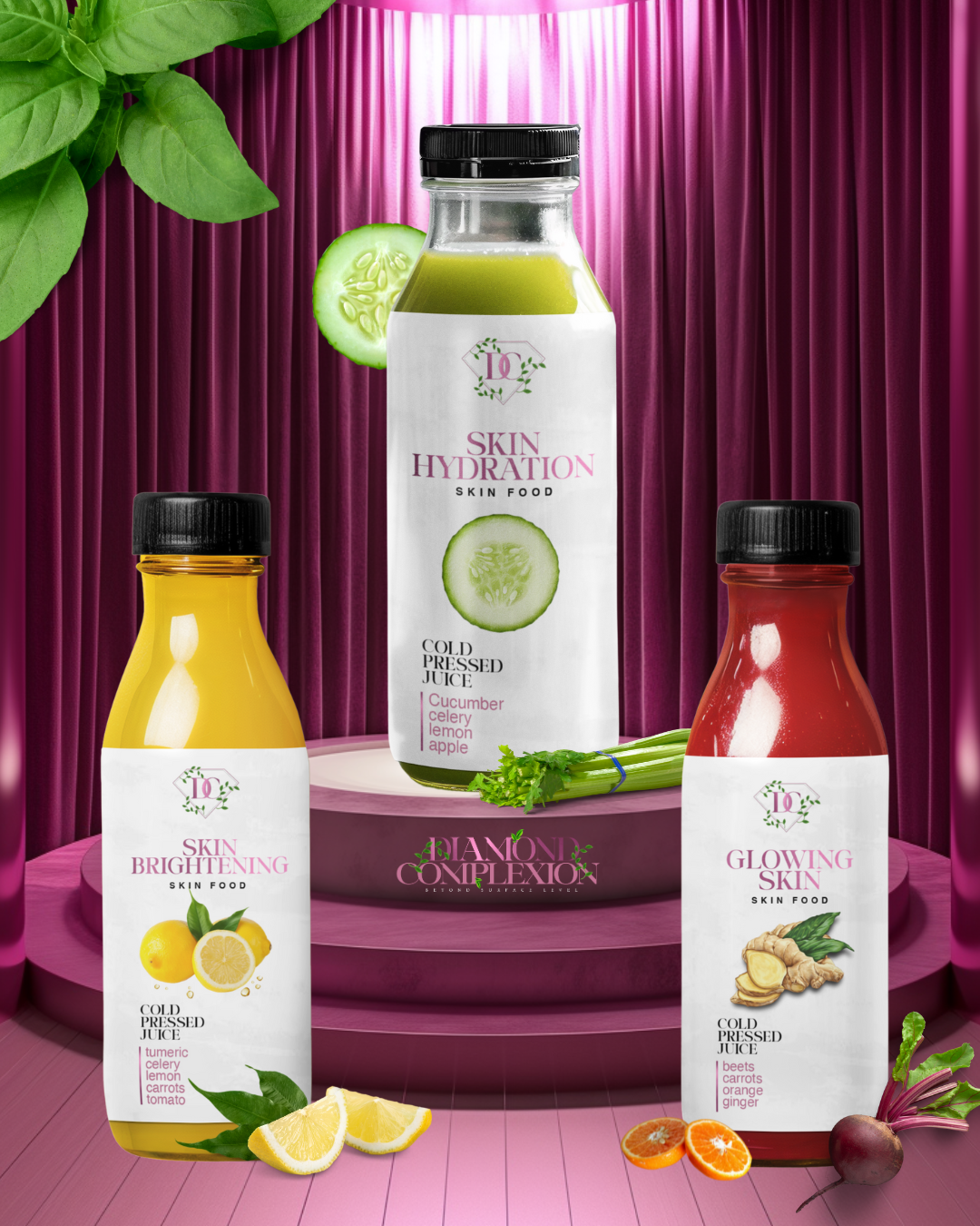 Product Label + Mockup Design