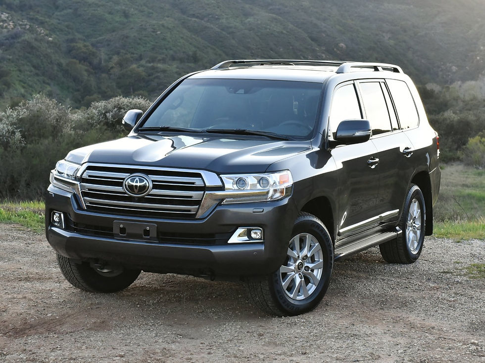 Land cruiser with ceramic window tint in Aurora Colorado