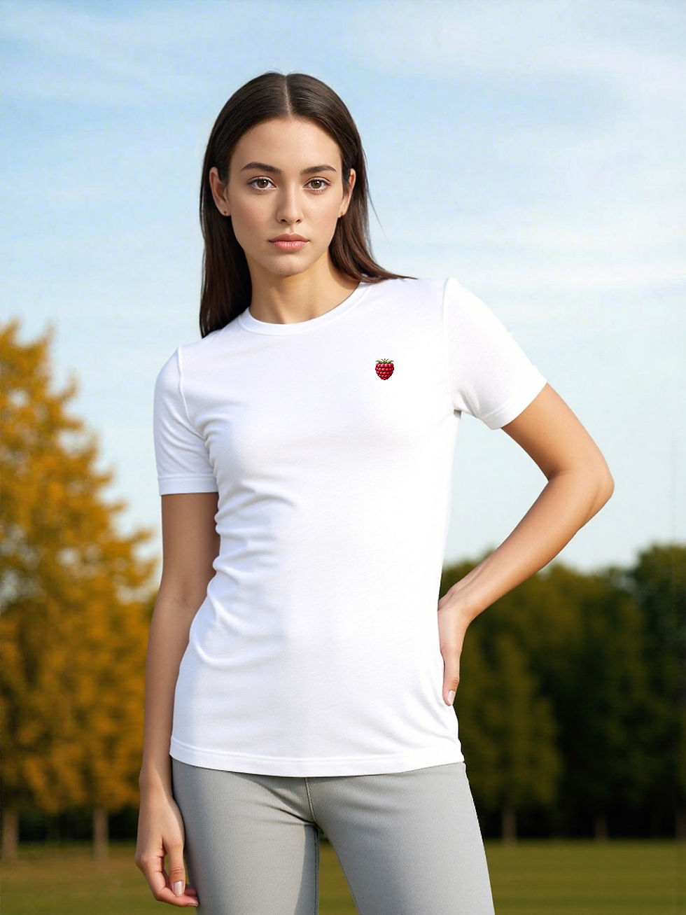 Miniature : Mannequin 3 tshirt blanc Femme