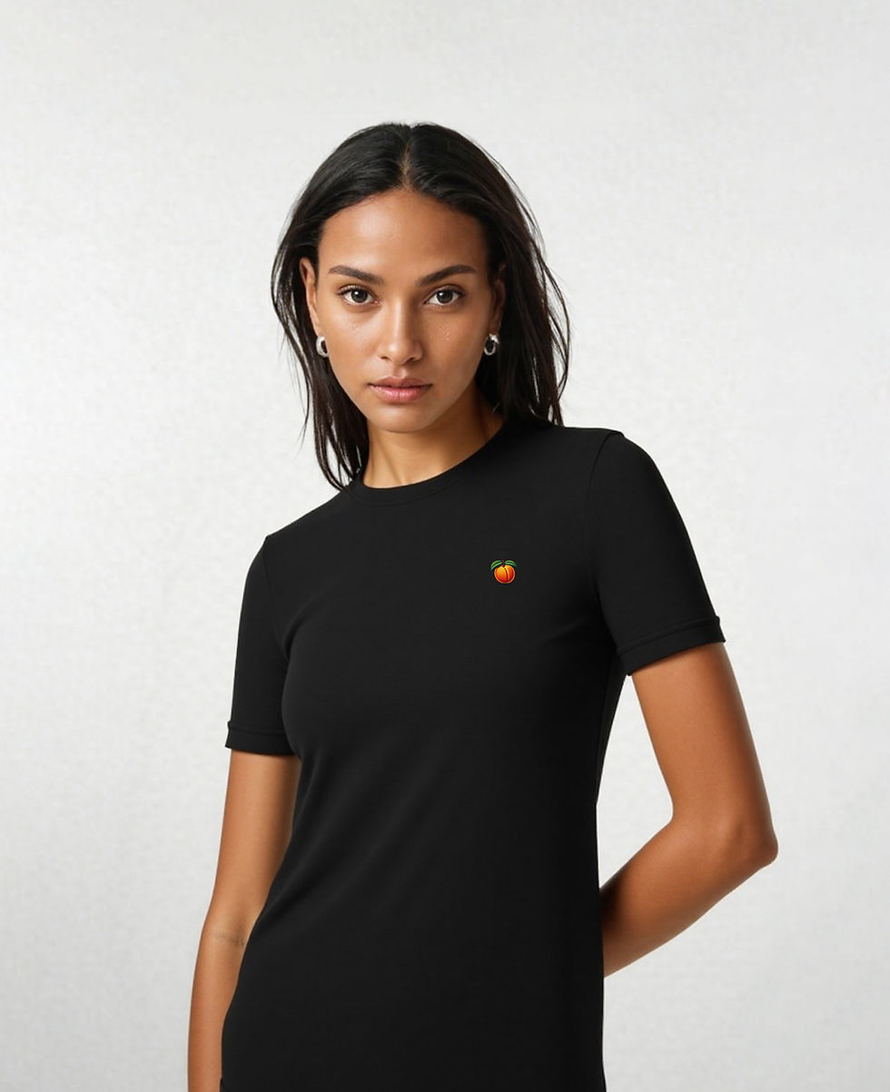 Mannequin 1 tshirt noir Femme
