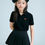 Miniature : Mannequin 2 Polo Noir Enfant