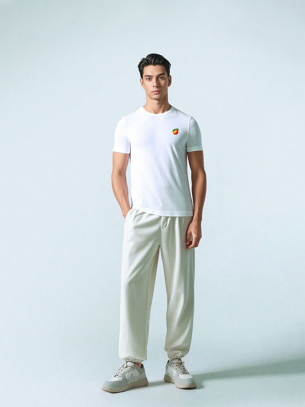 Miniature : Mannequin 3 tshirt blanc Homme