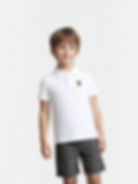 Mannequin 1 Polo Blanc Enfant