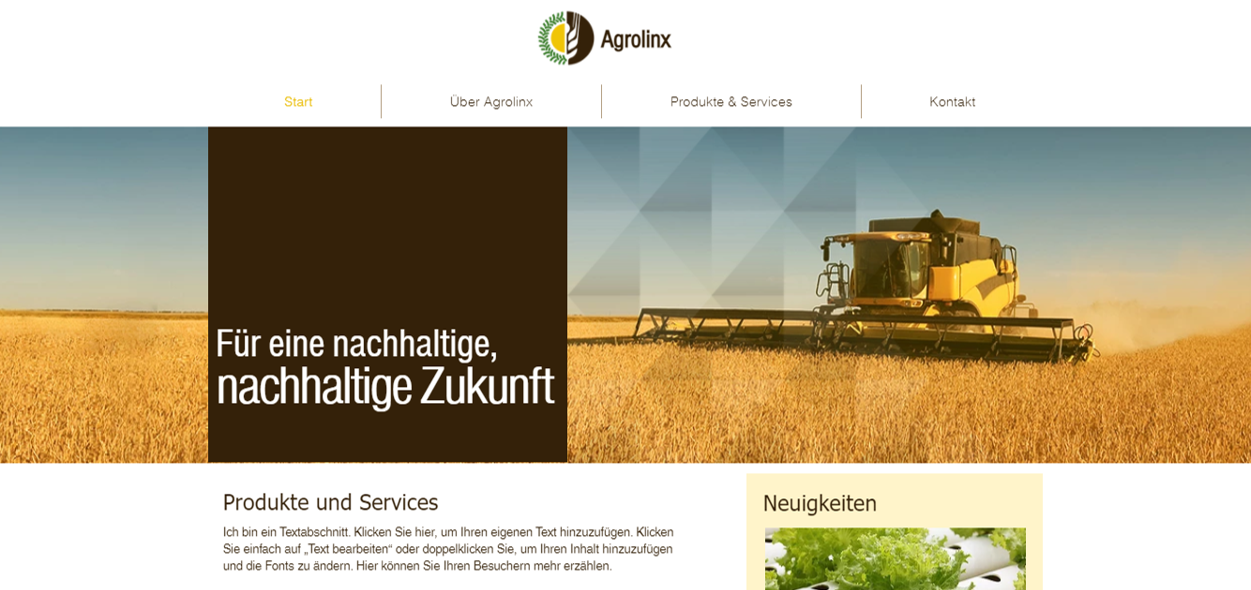 Premium Landwirtschaftsbetrieb