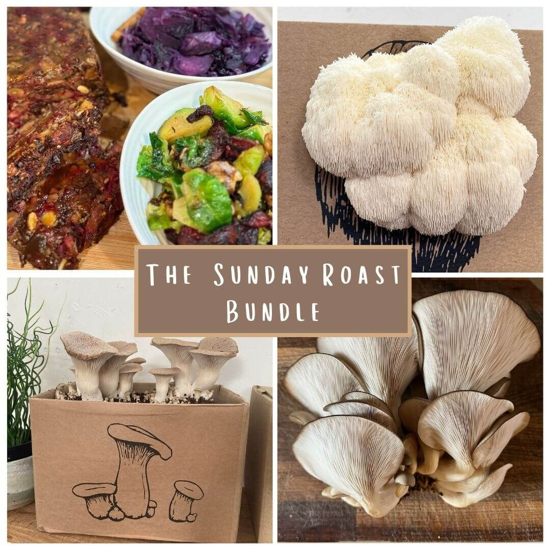 The Sunday Roast Mushrooms Bundle (3 Kits +Recipe Cards)