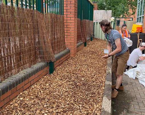 Forest Gate Community School Mushroom Bed 2022