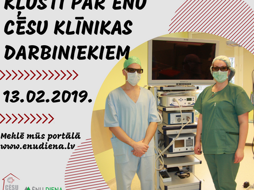 Kļūsti par Cēsu klīnikas darbinieku ēnu!