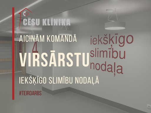 Vakance - iekšķīgo slimību nodaļas virsārsts