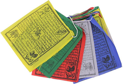 Tibetan Prayer Flags.