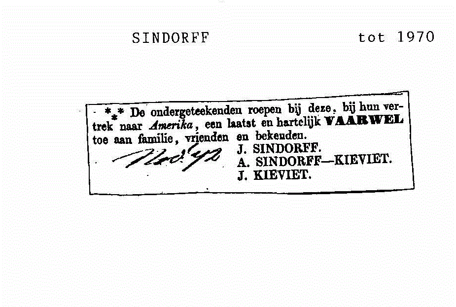 Kievit-Sindorff