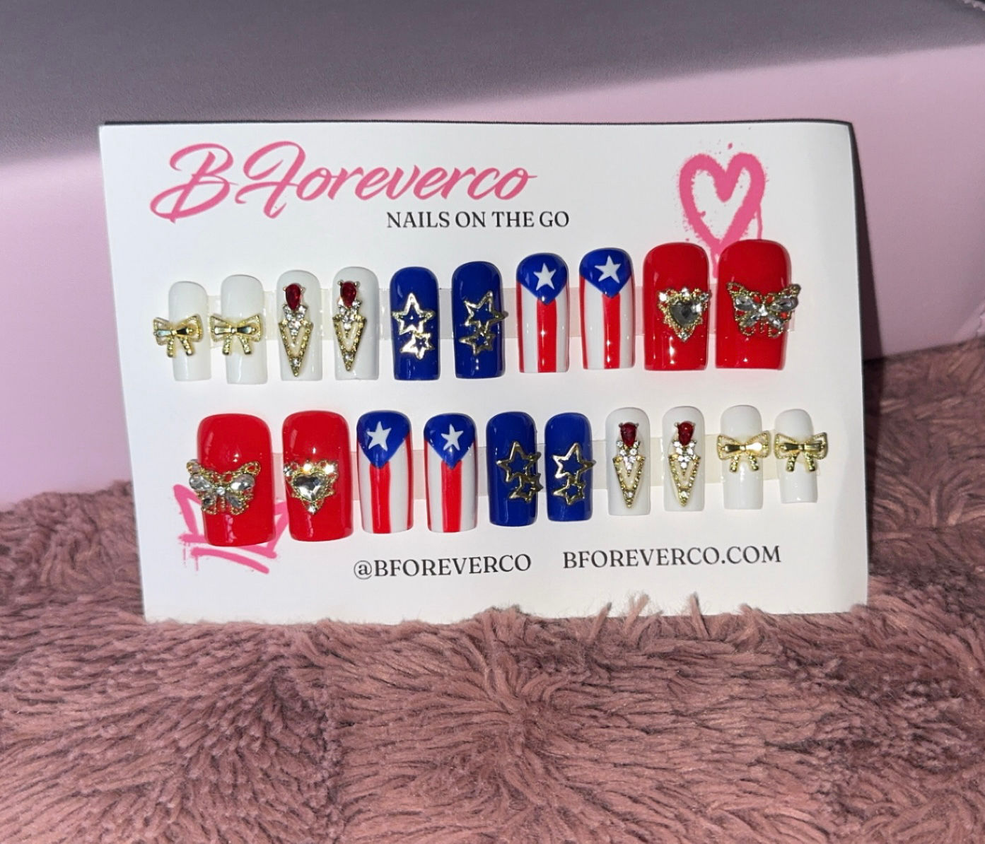 PUERTO RICO NAILS * BFC NAILS ON THE GO