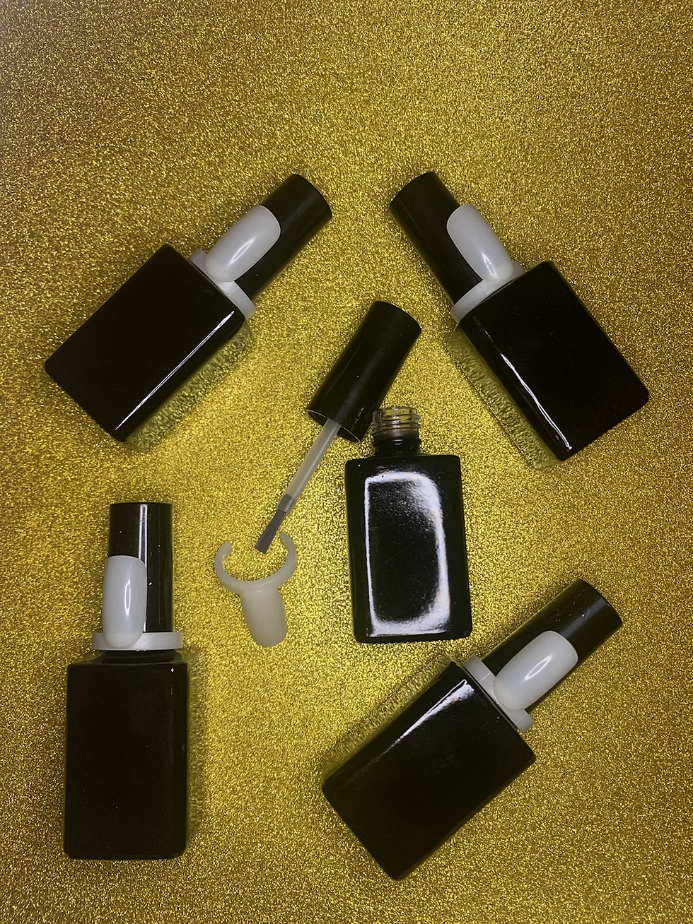 Thumbnail: 5 PCS EMPTY NAIL/GEL POLISH BOTTLES