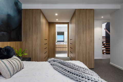 Luxury coastal bedroom design Perth