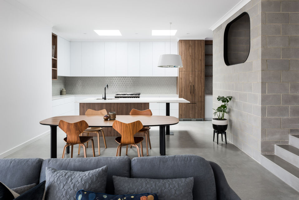 luxury contemporary home kitchen design Perth
