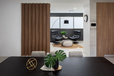 luxury contemporary home living room design Perth