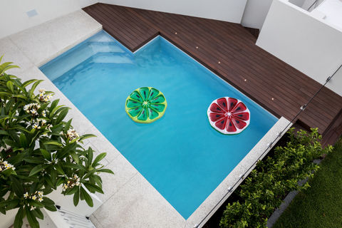 Luxury modern home pool design Perth