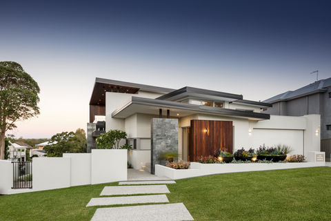 Luxury modern home building design Perth