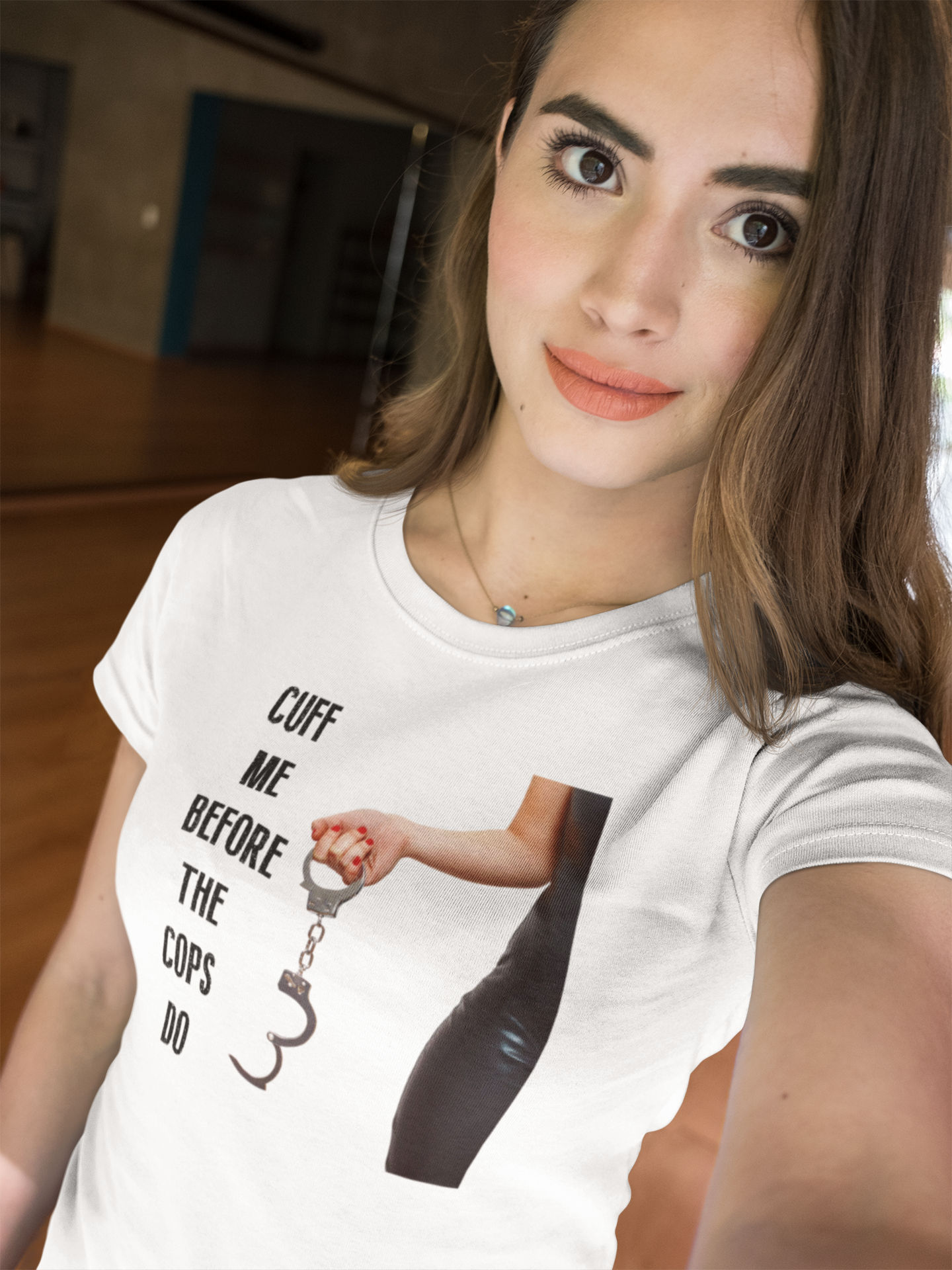 CUFF ME BEFORE THE COPS DO