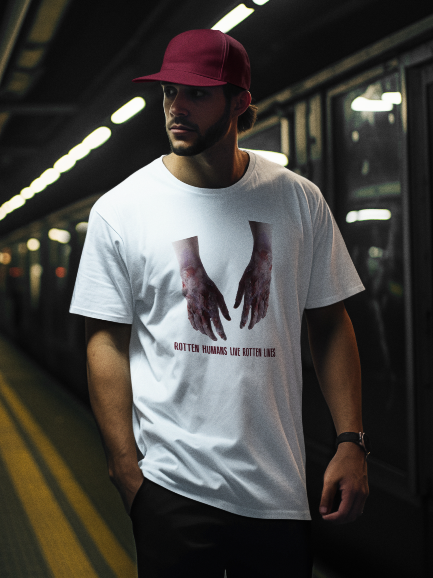 ROTTEN HUMANS LIVE ROTTEN LIVES