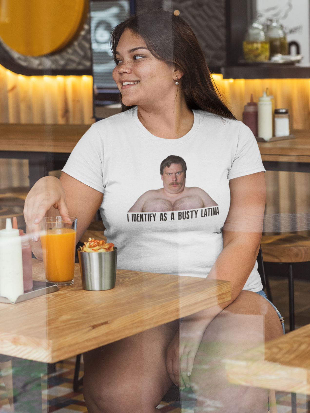 I IDENTIFY AS A BUSTY LATINA