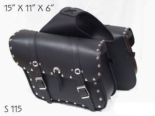 Thumbnail: S-313 Large Throwover Saddlebag 15" x 11" x 6"
