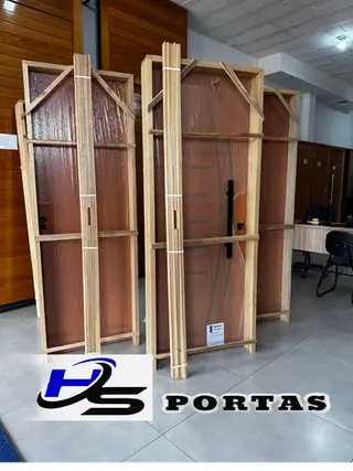 Kit porta para drywall 90 com estrutura completa para paredes em gesso acartonado