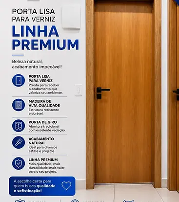 Porta de madeira para Drywall Completa em Goiânia