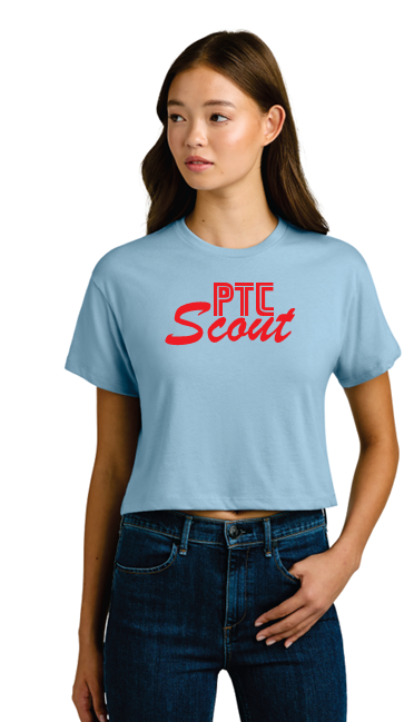 Thumbnail: PTC Scout Next Level Apparel Women’s Crop Top - Personalized