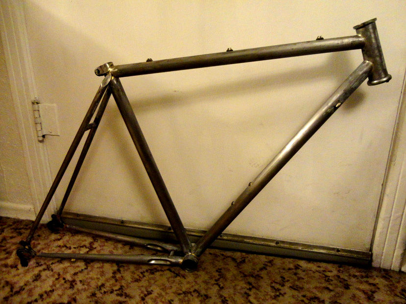 Stripped frame